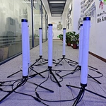 led light with tripod